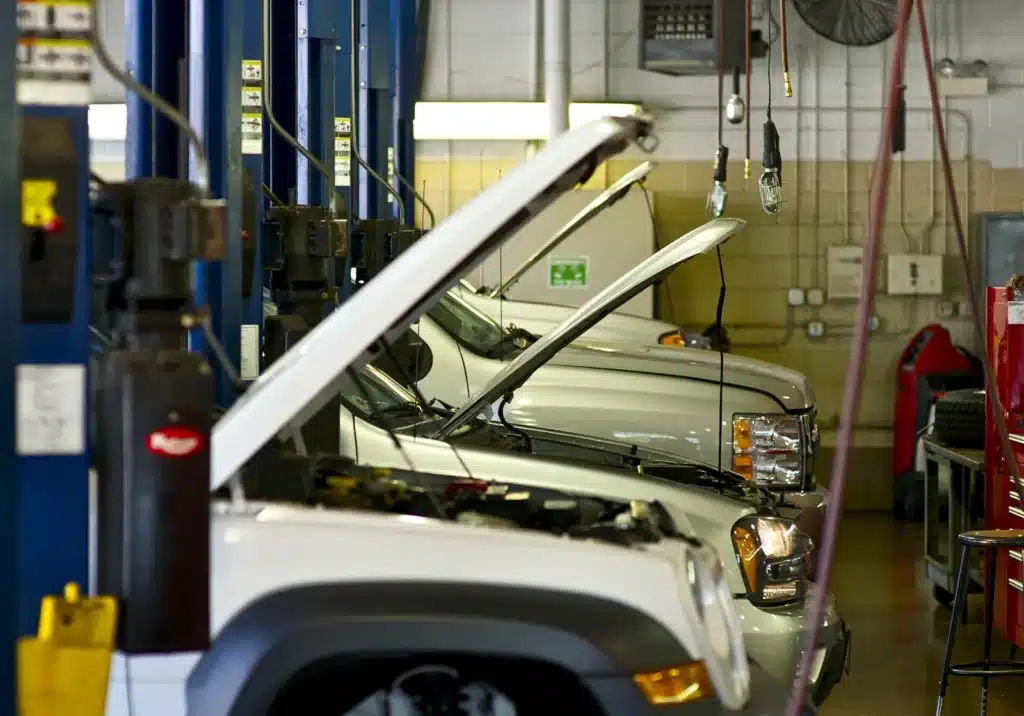 fleet cars repaired