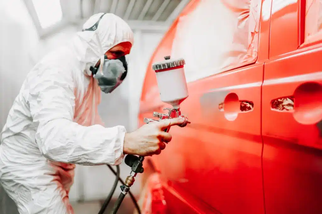 spray painting